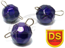 Груз разборный граненый DS Fishball Violet 8гр (7шт/уп)