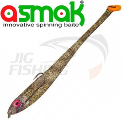 Плоские приманки Asmak Flat Bait Minnow Black Gold 90mm