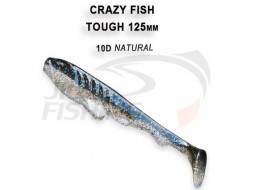 Мягкие приманки  Crazy Fish Tough 5&quot; #10D Natural