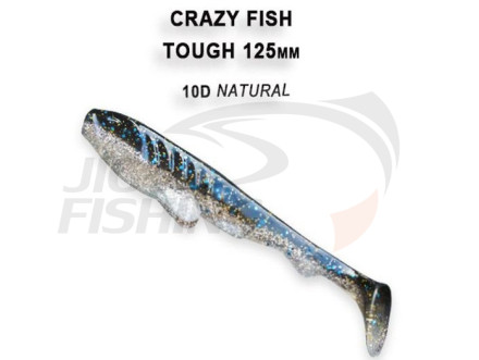 Мягкие приманки  Crazy Fish Tough 5&quot; #10D Natural