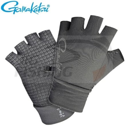 Перчатки Gamakatsu Fleece Gloves 7239 #XL Black