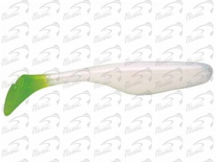 Мягкие приманки Bass Assassin Sea Shad 5&quot; #Pearl Chartreuse Tail