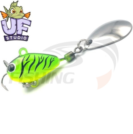 Тейл-спиннер UF Studio Hurricane 14gr #Mad Tiger