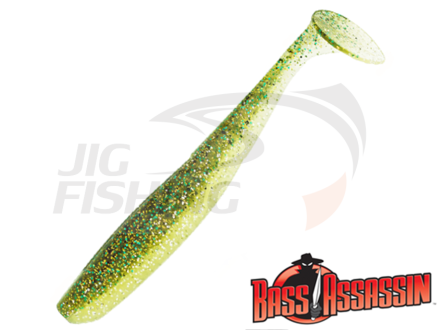 Мягкие приманки Bass Assassin Elite Shiner Walley 4&#039;&#039; #WES50423 Silver Flash Minnow