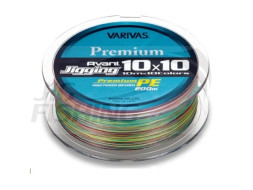 Шнур Varivas Avani Jigging 10x10 Premium 200m #0.8 	0.148mm 	6.58kg