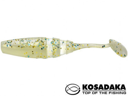 Мягкие приманки Kosadaka Loopy Shad 80mm #GTR