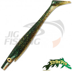 Мягкая приманка Strike Pro XXL Pig Shad Jr. 20cm 50gr SP-172C #112 Green Perch