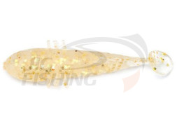 Мягкие приманки Bait Breath BeTanCo Shad Tail 3&quot; #802 Clear Gold