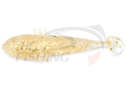 Мягкие приманки Bait Breath BeTanCo Shad Tail 3&quot; #802 Clear Gold