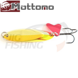 Блесна колеблющаяся Mottomo Skill Blade 14gr Gold Yellow