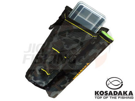 Набедренная сумка Kosadaka со стаканом для спиннинга MTBP-M10-CM (камуфляж)