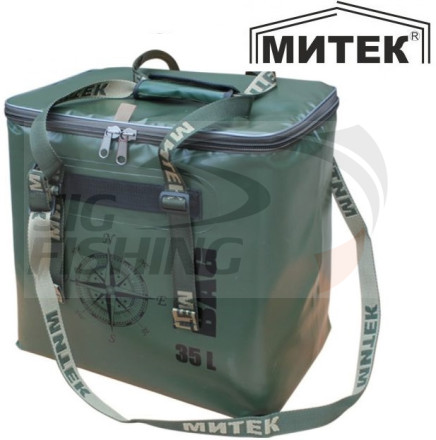 Сумка термос Митек бокс с крышкой 35л (40х28х38cm) Geen