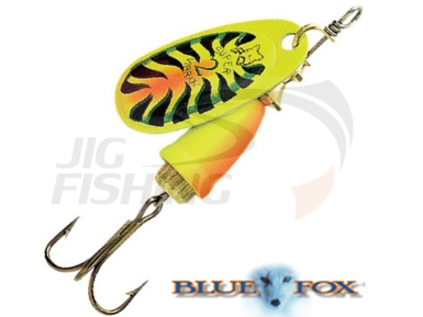 Вращающаяся блесна Blue Fox Vibrax Fluorescent 2 #FT