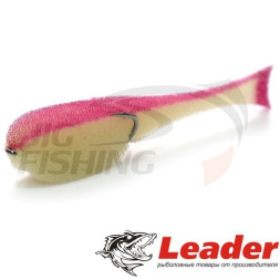 Поролоновые рыбки Leader 125mm #03 White Red