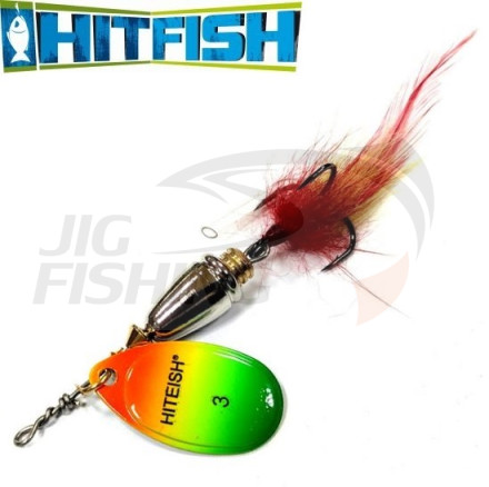 Вращающаяся блесна HitFish Palia Acoustic #2 6gr 45mm 88