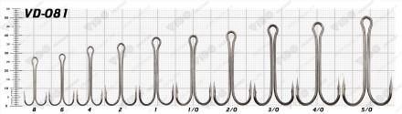 Двойник Vido-Craft Double Long VD-081 (BN) #3/0 (25шт/уп)