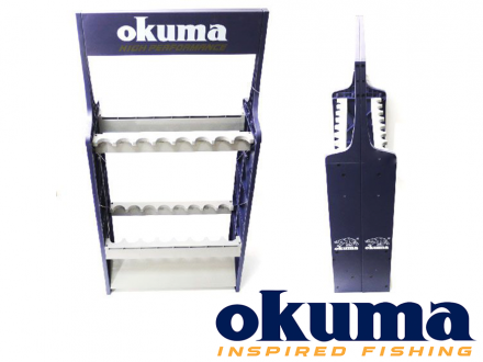 Стойка для удилищ Okuma Plastic PAOKM1000 16 позиций