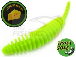 Мягкие приманки Trout Zone Plamp 2.2&quot; Green Chartreuse Cheese