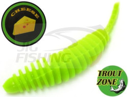 Мягкие приманки Trout Zone Plamp 2.2&quot; Green Chartreuse Cheese