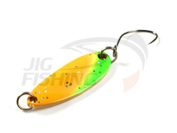 Блесна колеблющаяся Jackall Timon Quattro Spoon 2.4gr Maechin Orange