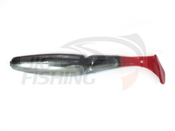 Мягкие приманки Gambler Little EZ 95мм Black Shad Red Tail