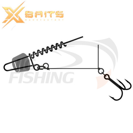 Стингер X-Baits System Platinum 70mm #1