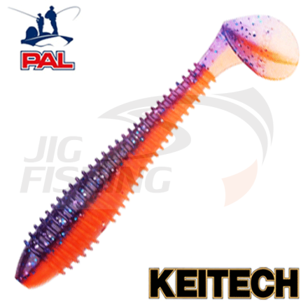 Мягкие приманки Keitech Swing Impact FAT 7.8&quot; #PAL09 Violet Fire