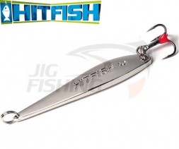 Зимняя блесна HitFish Winter Spoon 7015 55mm #01 Silver