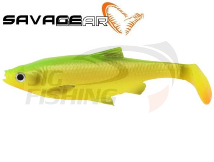 Мягкие приманки Savage Gear 3d Lb Roach Paddle Tail 10cm 10gr Firetiger