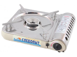 Плита настольная газовая Следопыт Deluxe с подогревом баллона PF-GST-N03