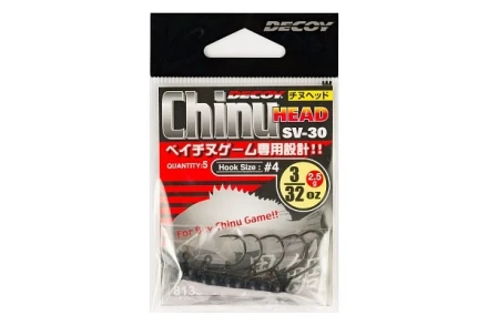 Джиг-головка Decoy Chinu Jig Hea SV-30 #2 2.5gr