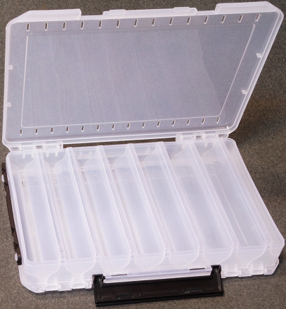 Коробка рыболовная Kosadaka TB-S31B-OR двухсторонняя 27х19х5cm