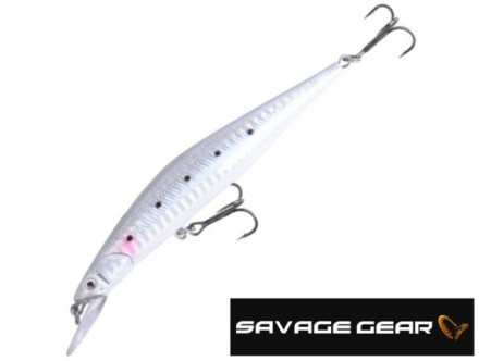 Воблер Savage Gear Prey 91SS White Flash