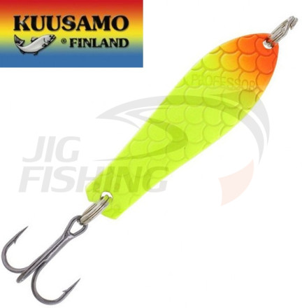 Колеблющаяся блесна Kuusamo Professor 4 Stream Runner 50/8 #FYe-S UV