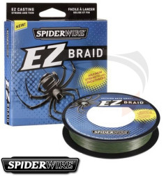 Шнур плетеный Spiderwire EZ Braid 137m Moss Green 0.20mm 12.1kg