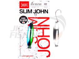 Колеблющаяся блесна Lucky John Slim John 3.5gr #032