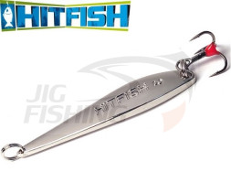 Зимняя блесна HitFish Winter Spoon 7015 67mm #01 Silver