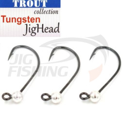 Джиг-головки Trout Tungsten Jig Head MG-3 #6 0.4gr Silver (3шт/уп)