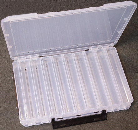 Коробка рыболовная Kosadaka TB-S31A-CL двухсторонняя 34х21.5х5cm