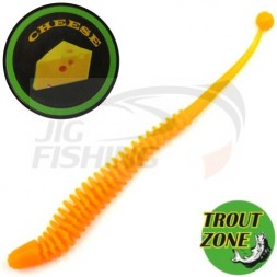 Мягкие приманки Trout Zone Boll 2.9&quot; Peach Cheese