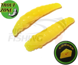 Мягкие приманки Trout Zone Paddle 1.6&quot; #Yellow Cheese