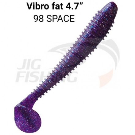 Мягкие приманки Crazy Fish Vibro Fat 5&quot; 98 Space
