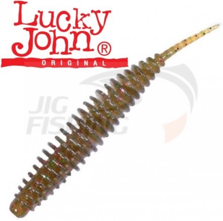 Мягкие приманки Lucky John Trick Ultra Worm 2&quot; #S21 All Stars Flakes