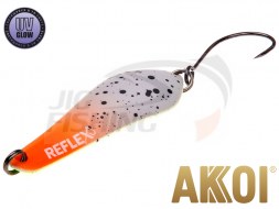 Блесна колеблющаяся Akkoi Reflex Crystal 40mm 3.6gr #R06