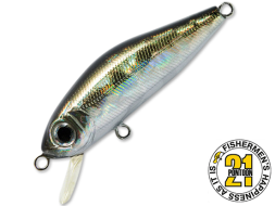 Воблер Pontoon21 Crackjack 58F-SR #R51 Silver Shad