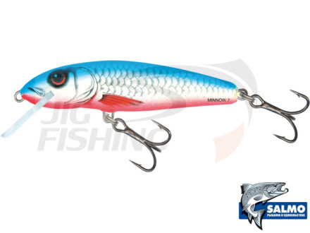 Воблер  Salmo Minnow 90mm 10gr #M9F-DB