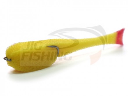 Поролоновые рыбки Leader 125mm #06 Yellow