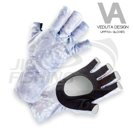 Перчатки солнцезащитные Veduta UV Gloves Reptile Skin Albino S