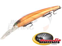 Воблер Bandit Walleye Deep 120F #2D31 Org Crush