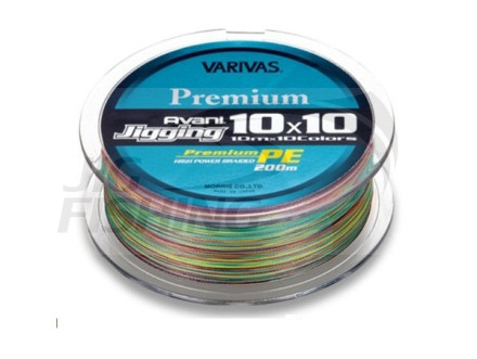 Шнур Varivas Avani Jigging 10x10 Premium 200m #2 0.235mm 	13.03kg